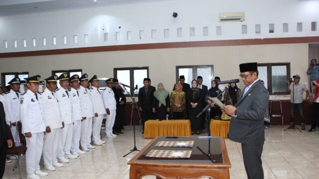Patahudding Lantik Sejumlah Pejabat, Tekankan Integritas dan Pelayanan Publik