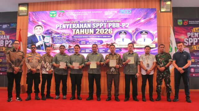 Bupati Luwu Dorong Optimalisasi Potensi PBB-P2 dan Perkuat Digitalisasi Pajak Daerah