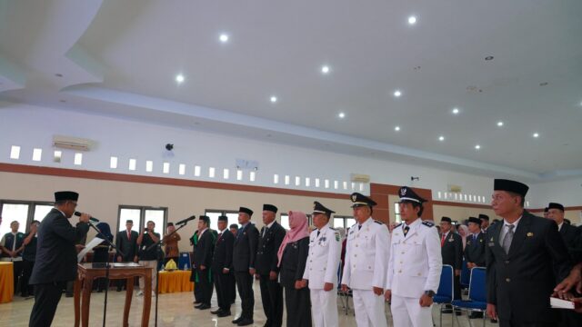 Bupati Luwu Lantik Pejabat Pimpinan Tinggi Pratama dan Administrator, Tekankan Integritas dan Kinerja Pelayanan