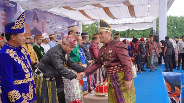 Wabup Luwu Dhevy Bijak Hadiri Peringatan HUT ke-23 Kabupaten Luwu Timur