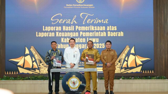 Pemkab Luwu Kembali Raih Opini WTP dari BPK untuk Ke-11 Kalinya