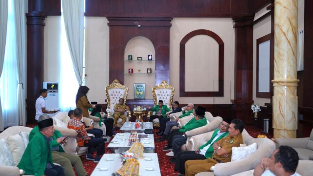 Bupati Luwu Terima Kunjungan Silaturahmi Yayasan Wakaf UMI dan PT Marlip Indo Mandiri, Bahas Peluang Pengembangan Kendaraan Listrik