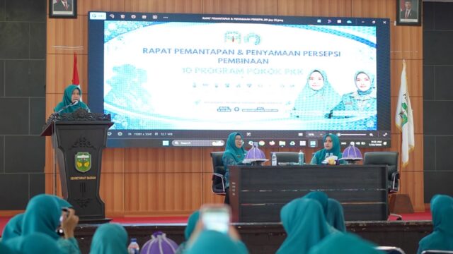 TP PKK Kabupaten Luwu Matangkan Persiapan Monitoring dan Pembinaan 10 Program Pokok PKK