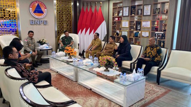 Temui Kepala BNPB RI, Bupati Luwu Sampaikan Usulan Pemulihan Infrastruktur dan Air Bersih