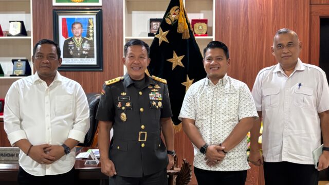 Bupati dan Wakil Bupati Luwu Perkuat Sinergi dengan Pusterad untuk Pembangunan Infrastruktur Dasar