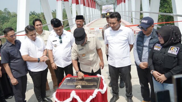Gubernur Sulsel Resmikan Jembatan Salujambu Andalan Penghubung Luwu-Luwu Utara Senilai Rp 12,9 Miliar