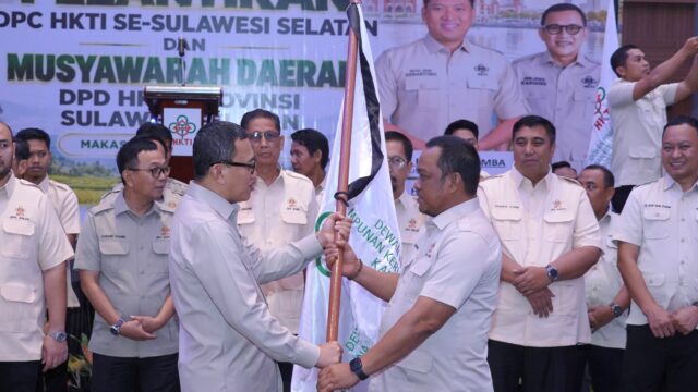 Patahudding Dilantik sebagai Ketua DPC HKTI Kabupaten Luwu